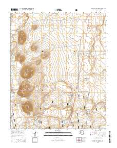 East of S P Mountain 2014 topographic map thumbnail