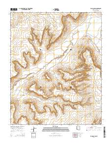 Echo Canyon 2014 topographic map thumbnail