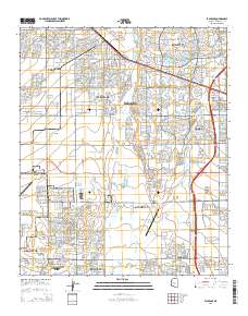 El Mirage 2014 topographic map thumbnail