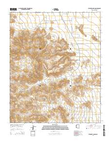 Elements Canyon 2014 topographic map thumbnail