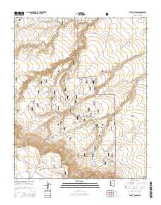 Elliott Canyon 2014 topographic map thumbnail