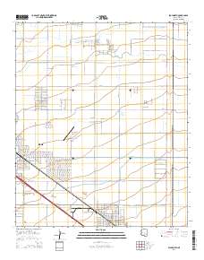 Eloy North 2014 topographic map thumbnail