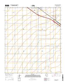 Eloy South 2014 topographic map thumbnail