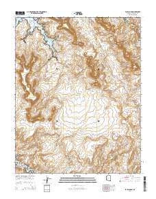 Face Canyon 2014 topographic map thumbnail