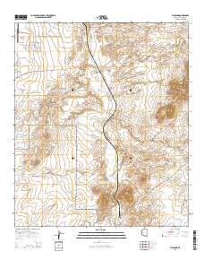 Fairbank 2014 topographic map thumbnail