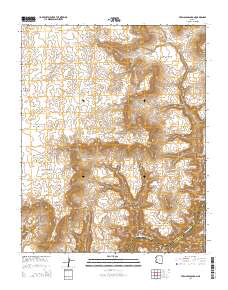 Fern Glen Canyon 2014 topographic map thumbnail