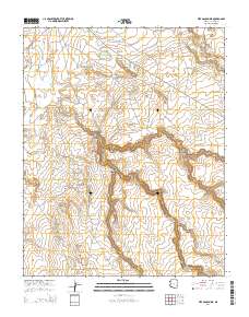 Fire Dance Mesa 2014 topographic map thumbnail