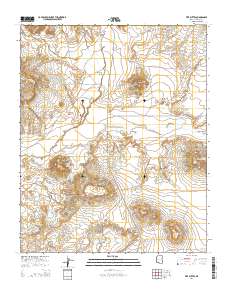 Five Buttes 2014 topographic map thumbnail