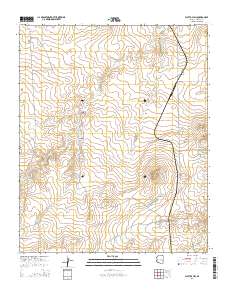Flattop Hill 2014 topographic map thumbnail