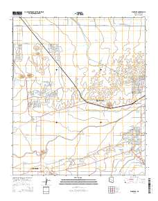 Florence 2014 topographic map thumbnail