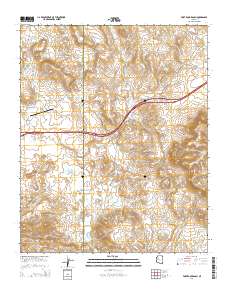 Fort Rock Ranch 2014 topographic map thumbnail
