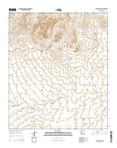 Fortified Peak 2014 topographic map thumbnail