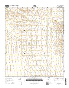 Fortuna SW 2014 topographic map thumbnail