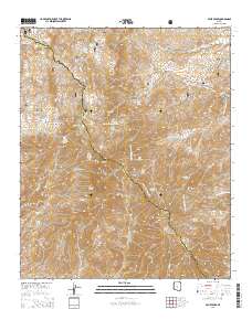Four Peaks 2014 topographic map thumbnail
