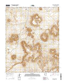 French Butte 2014 topographic map thumbnail