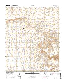 Bird Springs Wash 2014 topographic map thumbnail