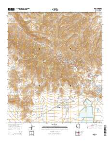 Bisbee 2014 topographic map thumbnail