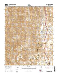 Black Canyon City 2014 topographic map thumbnail