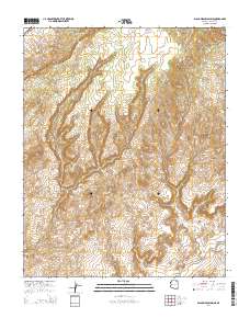 Black Mesa Wash NE 2014 topographic map thumbnail