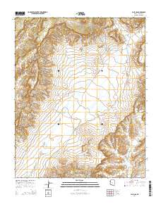Blue Gap 2014 topographic map thumbnail