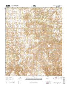 Blue House Mountain 2014 topographic map thumbnail