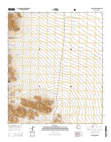 Blue Mountain 2014 topographic map thumbnail