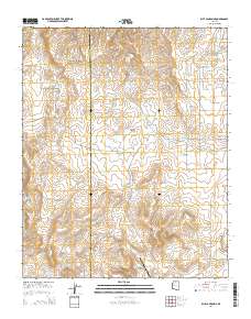 Blye Canyon NE 2014 topographic map thumbnail