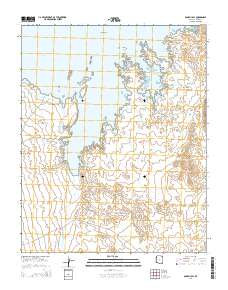 Bonelli Bay 2014 topographic map thumbnail