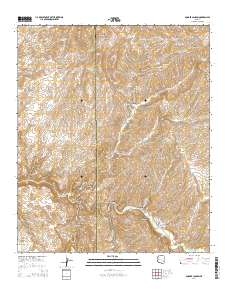 Booger Canyon 2014 topographic map thumbnail