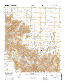 Bowie Mountain North 2014 topographic map thumbnail
