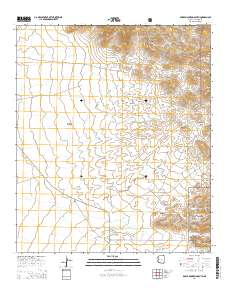 Bowie Mountain South 2014 topographic map thumbnail