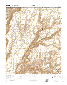 Bozarth Mesa 2014 topographic map thumbnail