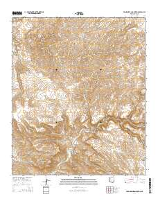 Brandenburg Mountain 2014 topographic map thumbnail