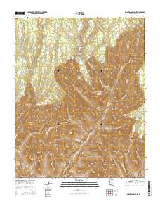Bright Angel Point 2014 topographic map thumbnail