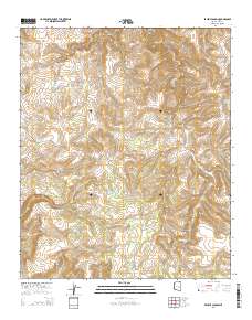 Brushy Canyon 2014 topographic map thumbnail