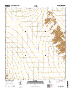 Bryan Mountains 2014 topographic map thumbnail