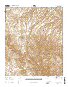 Bryce Mountain 2014 topographic map thumbnail