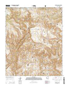 Buckhead Mesa 2014 topographic map thumbnail