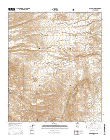 Buehman Canyon 2014 topographic map thumbnail
