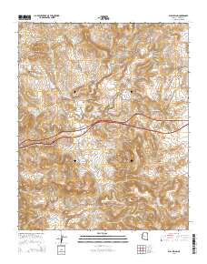 Bull Spring 2014 topographic map thumbnail