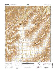 Burnt Corn Spring 2014 topographic map thumbnail