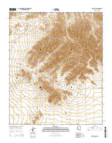 Butler Pass 2014 topographic map thumbnail