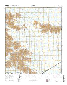 Butterfield Pass 2014 topographic map thumbnail