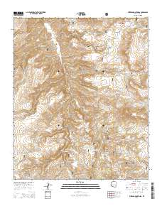 Buzzard Roost Mesa 2014 topographic map thumbnail