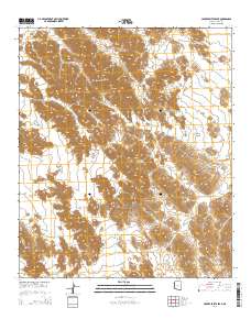Cabeza Prieta Peak 2014 topographic map thumbnail