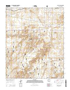 Cactus Flat 2014 topographic map thumbnail
