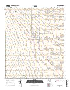 Cactus Forest 2014 topographic map thumbnail