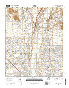 Calderwood Butte 2014 topographic map thumbnail