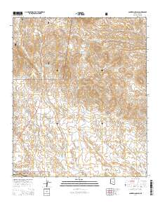 Cammerman Wash 2014 topographic map thumbnail