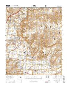 Camp Verde 2014 topographic map thumbnail